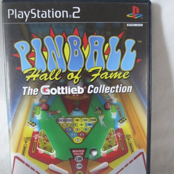 Playstation 2 / PS2 Video Game: Pinball Hall of Fame- Gottlieb Collection {Blue) - Picture 1 of 4